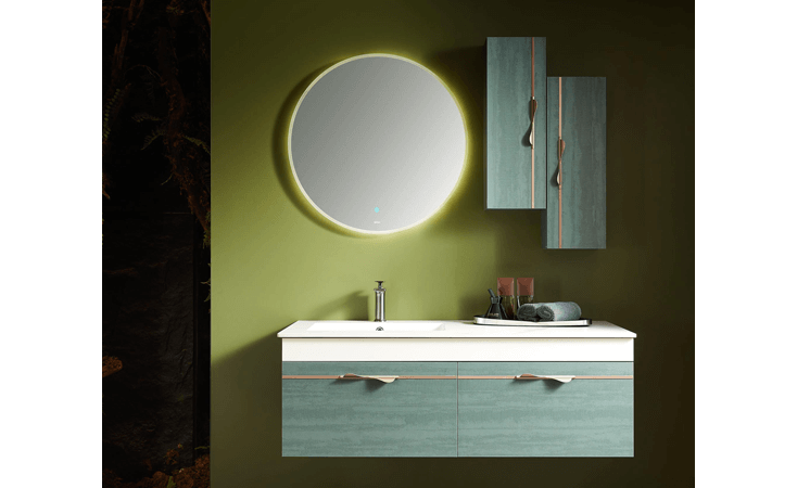 Modern Small Bathroom Design Green Bathroom Vanity