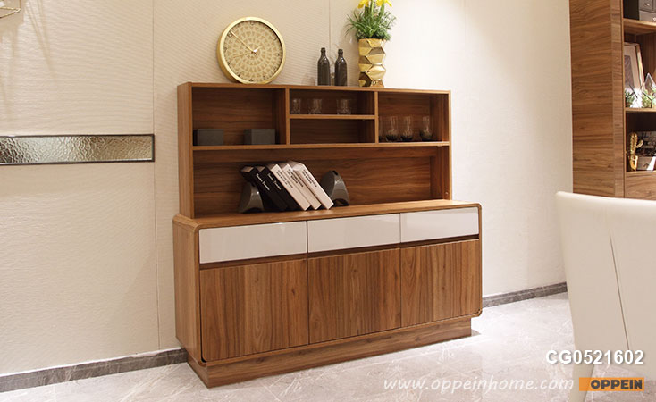 Contemporary Small Wood Grain Sideboard CG0521602